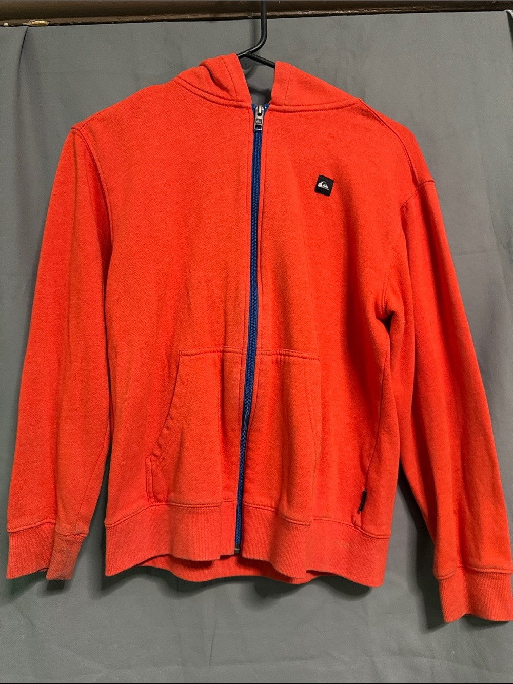Quiksilver Kids' Red Zip-Up Hoodie Jacket